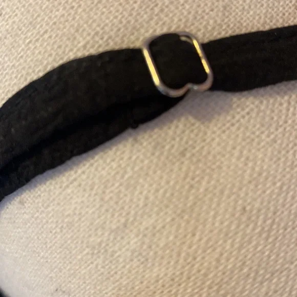 Entro Black Spagetti Strap Ruffled Top Size Small - Picture 4 of 8